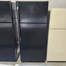 Load image into Gallery viewer, GE Black Top Mount Refrigerator