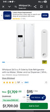 Load image into Gallery viewer, Kenmore by Whirlpool Refrigerator Like New
