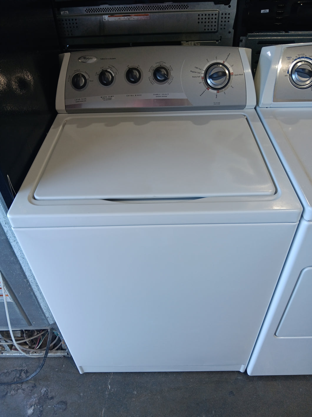 Whirlpool Washer Topload