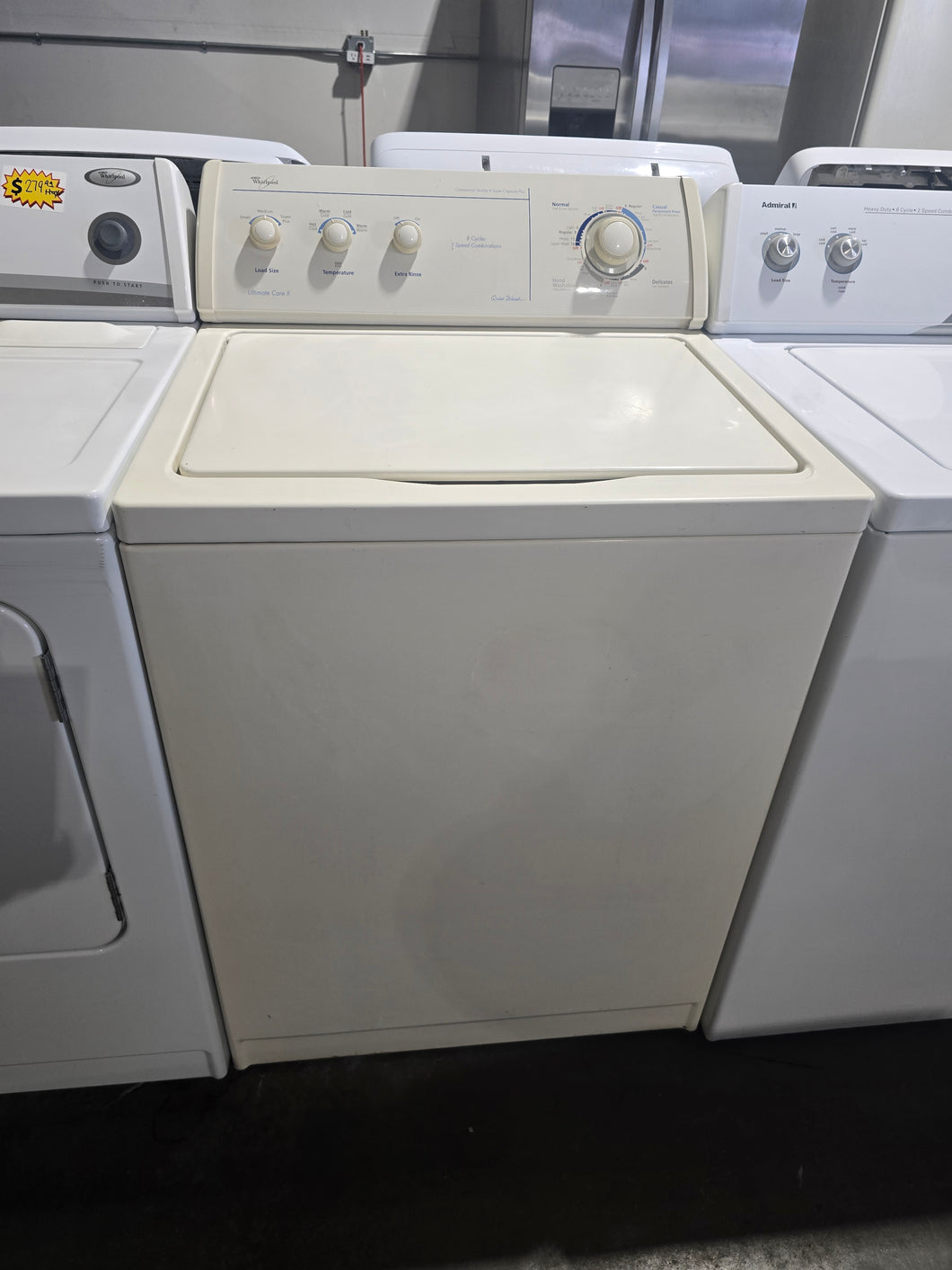 Whirlpool Washer Topload