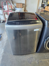 Load image into Gallery viewer, LG HE Gray Washer Topload 4.9cuft
