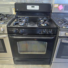 Load image into Gallery viewer, Black GE Gas Stove 30"
