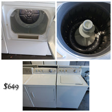 Load image into Gallery viewer, GE Washer and Dryer Set
